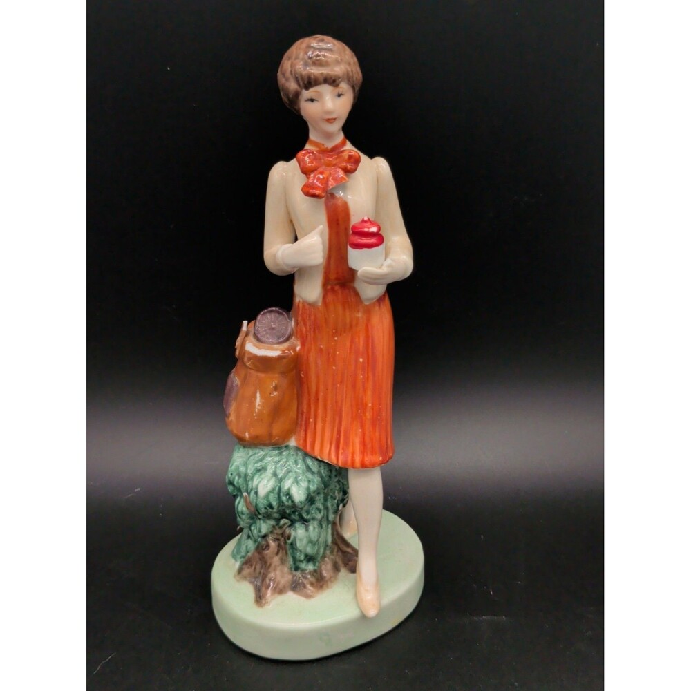 Vintage Interpur Tupperware Lady Figurine 8" Woman 1965 Series 2